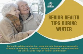 Senior Health Tips During Winter