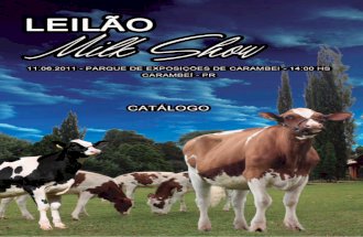 Catálogo Leilão Milkshow