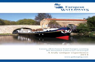 European Waterways Brochure 2014