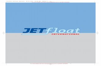 JETFLOAT INTERNATIONAL GmbH-JETFLOAT INTERNATIONAL BROCHURE