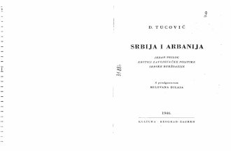 Srbija i Arbanija