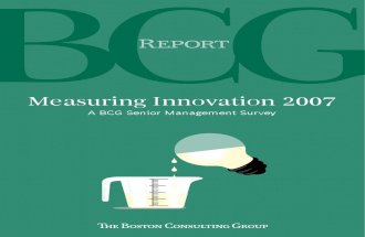 Measure Innovation Bcg