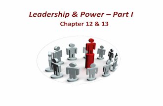 12. MGMT2110_Leadership & Power_Part 1