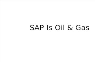 SAP Is Oil & Gas