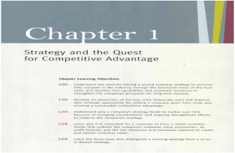 Chapter 1 Strategy Quest ... Advantage