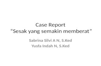 Case Report Yusfa-sabri