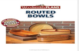 routed bowls