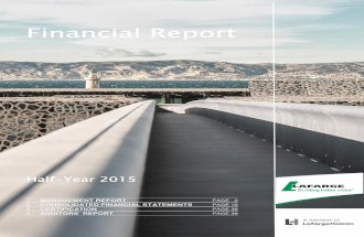 lafarge Financial Report June 2015