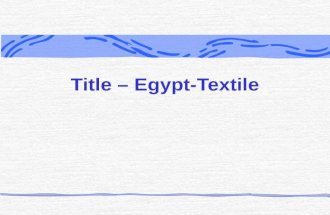 05-New Egyptian Textile