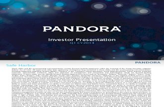 Pandora Media Investor Presentation Q1_CY2014_FINAL_5!7!14