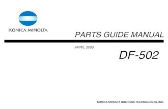 KonicaKonica minolta df-502 partmanual.pdf Minolta Df-502 Partmanual