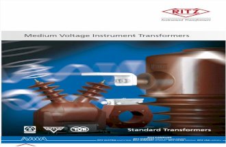 RITZ-Medium Voltage Instrument Transformers