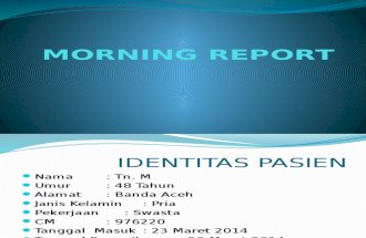 Morning Report Chf