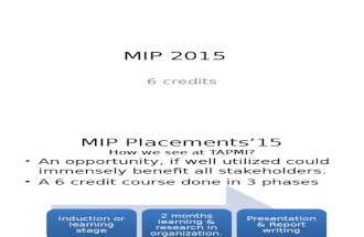 MIP 2015 Briefing (STD)