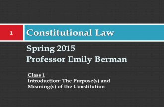 Constitutional Law Slides