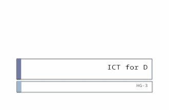 ICT for D HG3-Oleh Richa Nurselviana-1406640000