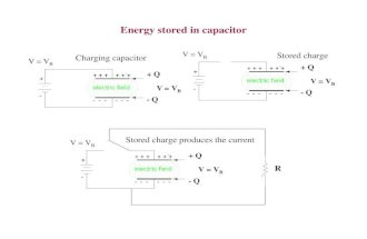Capacitor Energy, Connections, RC Transients