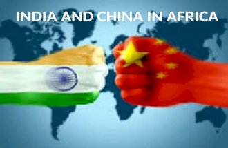 India vs china trade