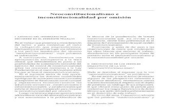 Revista Derecho Del Estado (Externado Colombia) - Neoconstitucionalismo e Inconstitucionalidad Por Omision