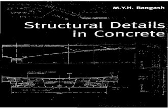 Structural Details in Concrete Bangash