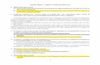 Grile Constituțional II Rezolvate (1)