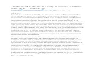 Treatment of Mandibular Condylar Process Fractures
