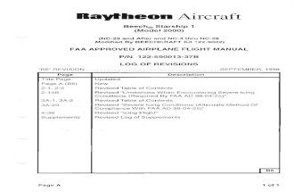 Starship Airplane Flight Manual