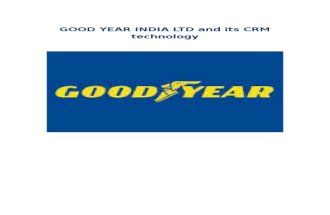 good year ltd and Its Crm Technology