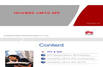 Huawei Umts Kpi Introduce-new