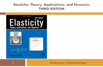 Elasticity ME5413-Lecture1