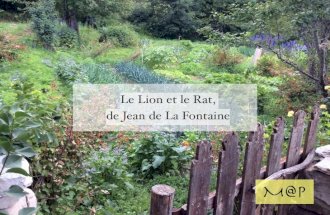 Le Lion et le Rat, de Jean de La Fontaine