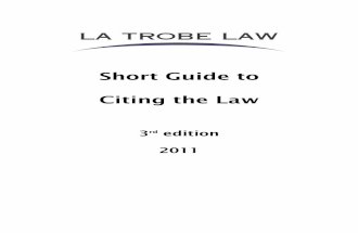 Short Guide to Citing the Law 2nd Ed d7 Fin