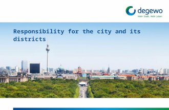 Responsibility for the city and its districts. Company portrait portfolio 2012 - 2026 11. November 2015IFHP Lab DAZPage 2.