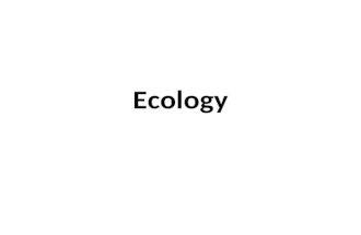 Ecology. Ecology is the scientific study of interactions among organisms and their environment, such as the interactions organisms have with each other.