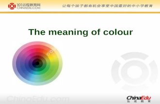 The meaning of colour. Revision ● National Flowers ● Colour Idioms ● Assignment.