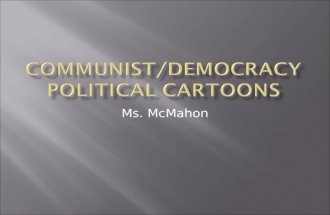 Ms. McMahon. During the 1950s, many people were very concerned about communist spies in the U.S. Also, they were worried about an underground.