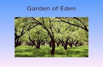 Garden of Eden. Mark Twain wrote, “The Diaries of Adam and Eve” He suggests that Adam wrote: This new creature with the long hair is a good deal in the.