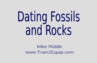 Mike Riddle . Topics  A primer on radioactive decay  Carbon-14 dating  Radioisotope dating.