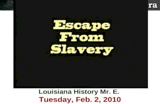Louisiana History Mr. E. Tuesday, Feb. 2, 2010. Antebellum Period before the civil war. Latin phrase meaning “before war” Symbols of Louisiana’s antebellum.