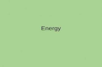 Energy. V. Energy Resources and Consumption (10-15%) Energy Concepts (Energy forms; power; units; conversions; Laws of Thermodynamics) Energy Consumption.