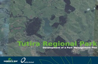 Tutira Regional Park Development of a Park Management Plan.