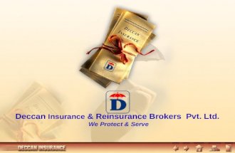 Deccan Insurance & Reinsurance Brokers Pvt. Ltd. We Protect & Serve.