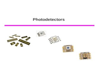 Photodetectors. Principle of the p-n junction Photodiode  Schematic diagram of a reverse biased p-n junction photodiode SiO 2 Electrode  net –eN.