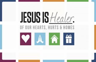 Because Jesus uses groups of people filled with faith to bring His healing & peace to others WHY is church so important?