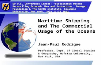 EU-U.S. Conference Series: “Sustainable Oceans: Reconciling Economic Use and Protection”, Draeger Foundation & The Earth Institute, Columbia University,