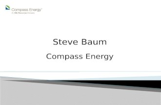 Steve Baum Compass Energy. Gas Prices – where are we headed? CNG Vehicles.