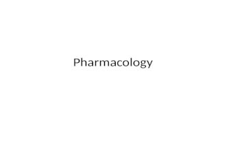 Pharmacology. Medications Affecting Blood What could go wrong?