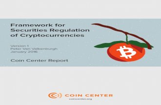 Coin Center - Securities Framework for Regulators
