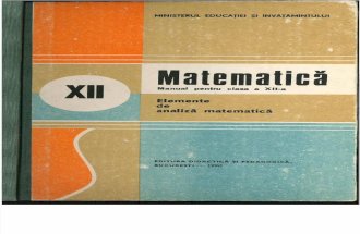 Cls 12 Manual Analiza Matematica XII 1990(Cut)
