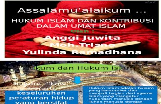 Hukum Islam dan Kontribusi Umat Islam.pptx